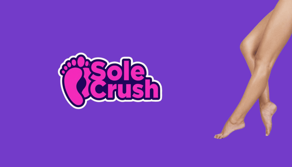 Foot fetish AI chatbot and interactive AI companion concept on Sole Crush